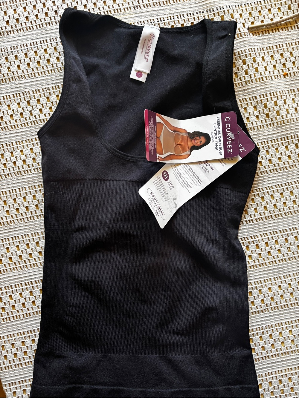 Shapewear- Black Seamless Shaping Tank Top